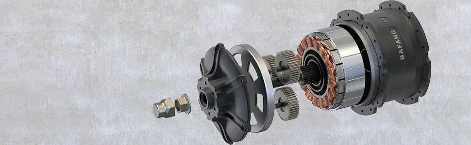 Varun 26 inch Ebike Motor Movement